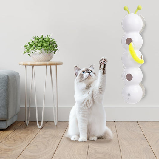 Smart Motion Cat Toy With Worm Design