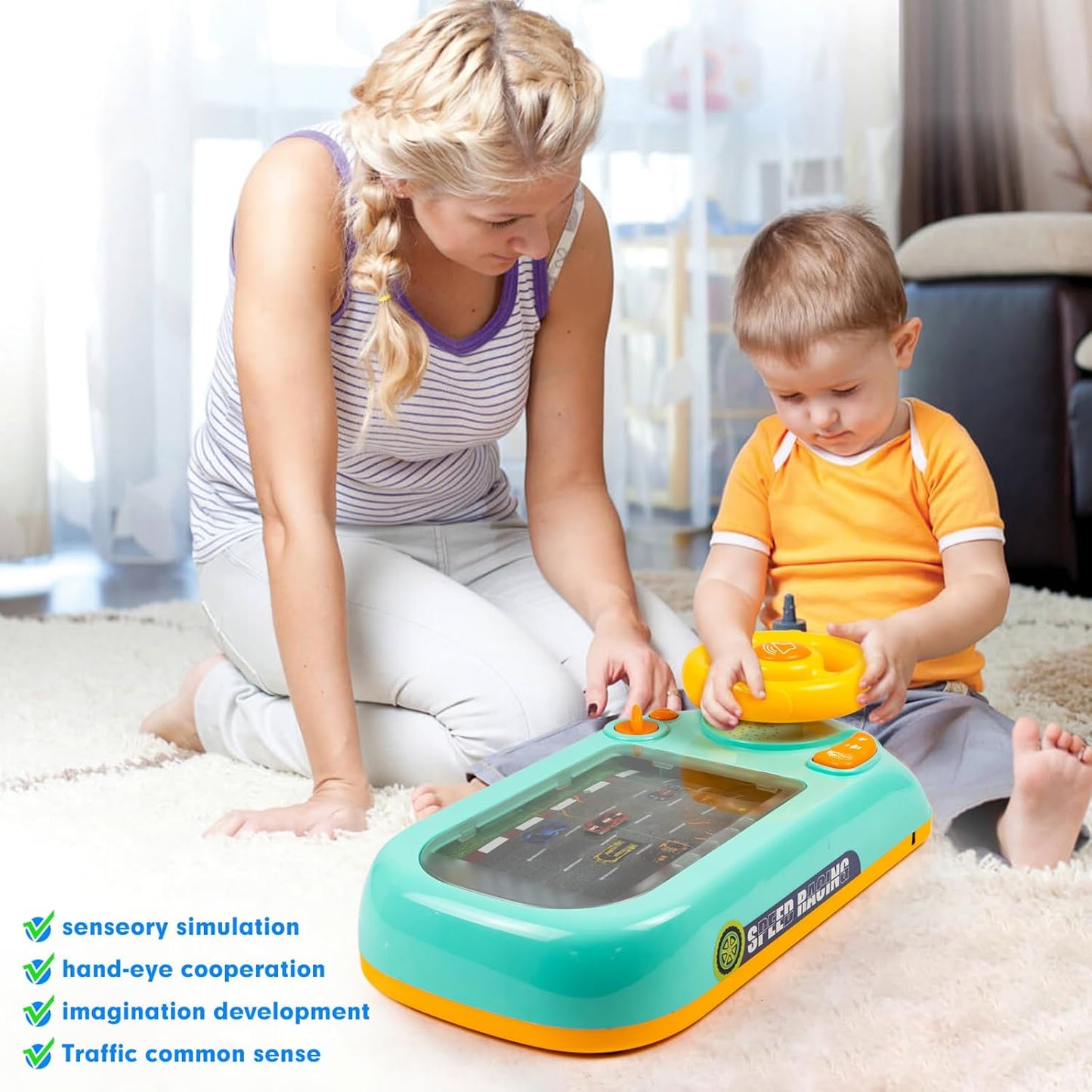 The Race Car Baby Toy