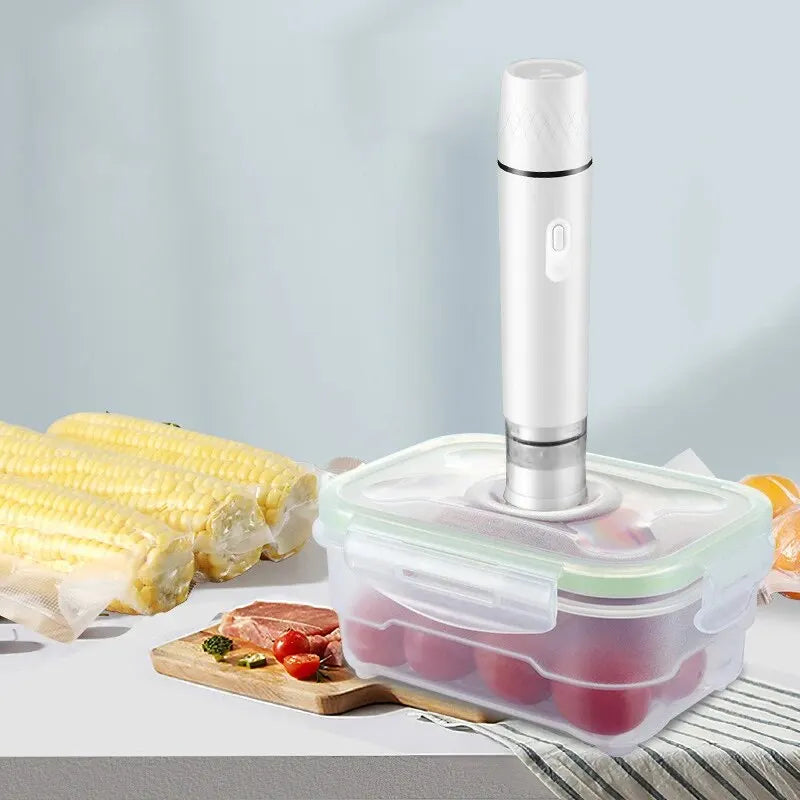 Mini Handheld Vacuum Sealer Machine Kitchen Portable USB Charging