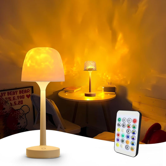 RGB Ocean Wave Projector Table Lamp