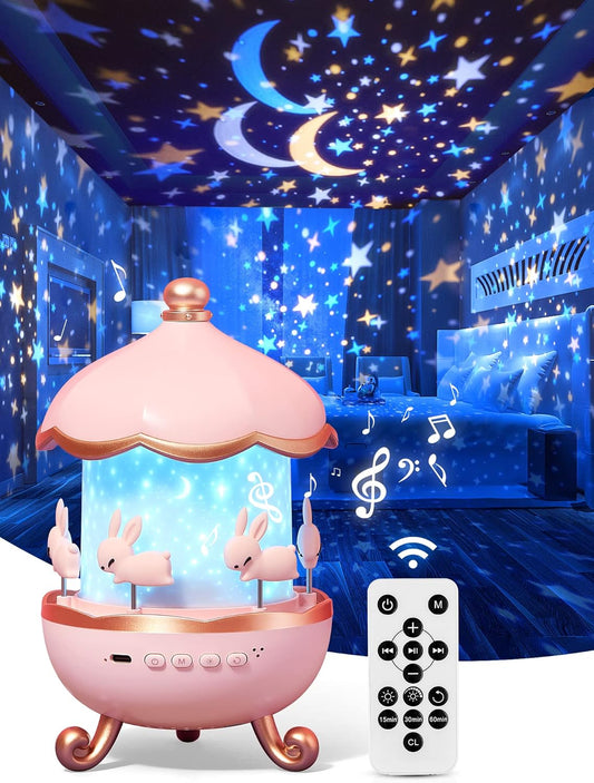 Starry Sky Projector Night Rechargeable